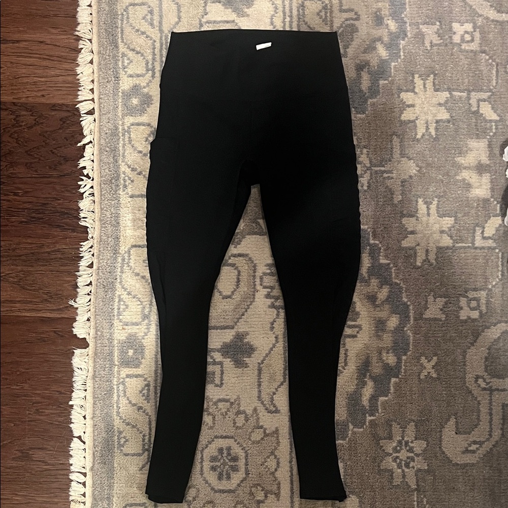 Fabletics Black High-Waisted Leggings Small